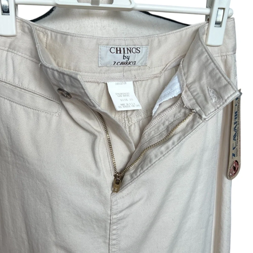 Z. Cavaricci High Powered Sportswear White Denim Maxi Skirt NOS Vintage New/Tag - Picture 3 of 7